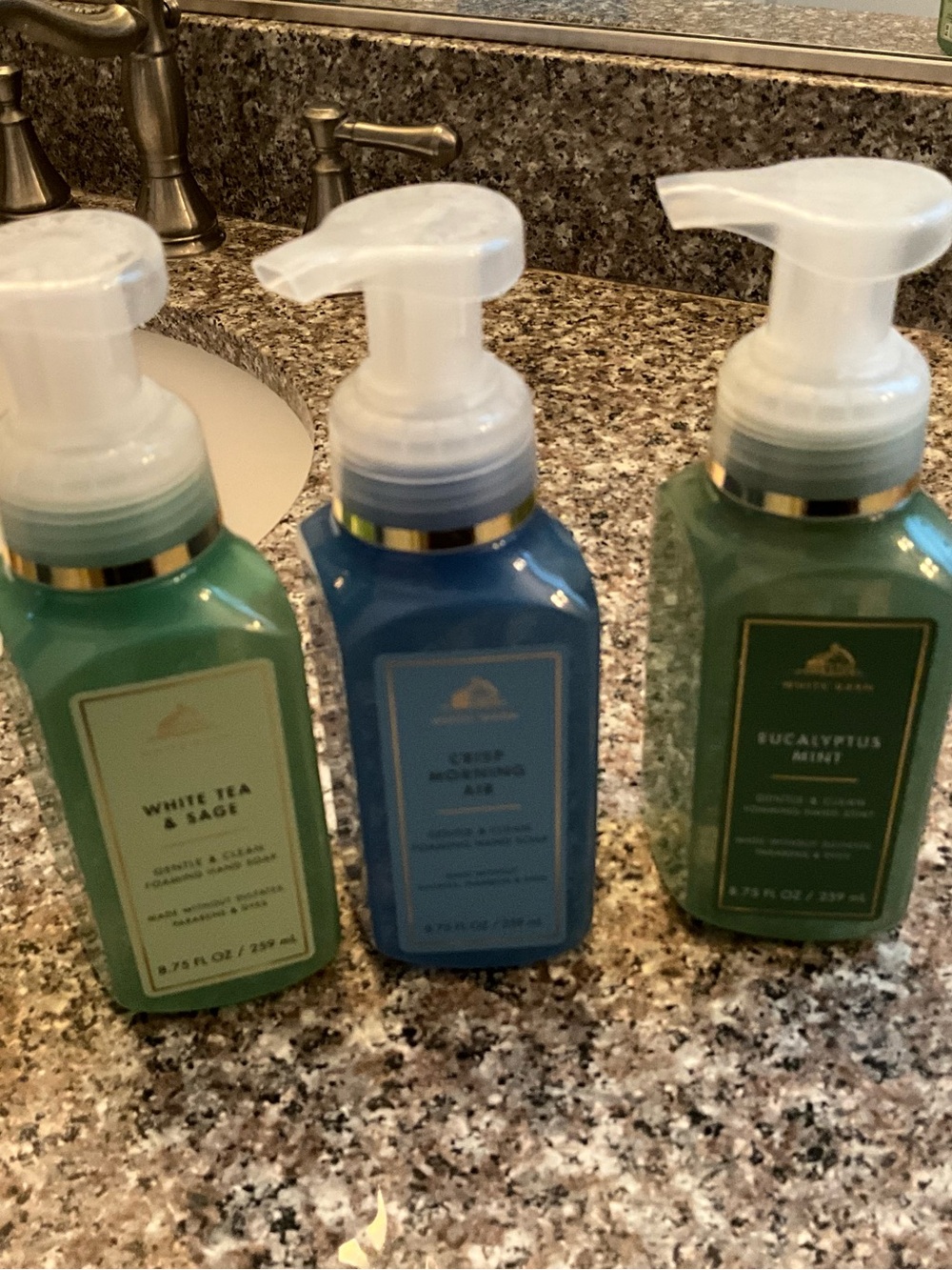 3 Bath & Body Works Foaming Hand Soaps